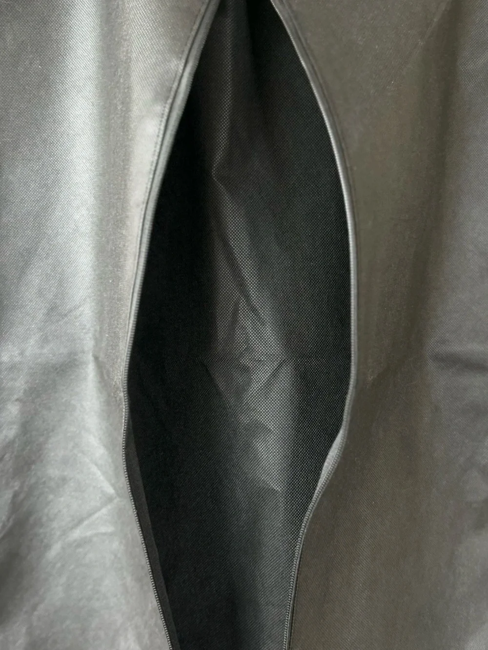 KHAITE Black Full Length Garment Bag 62” x 24” Zippered Hanging Storage Cover